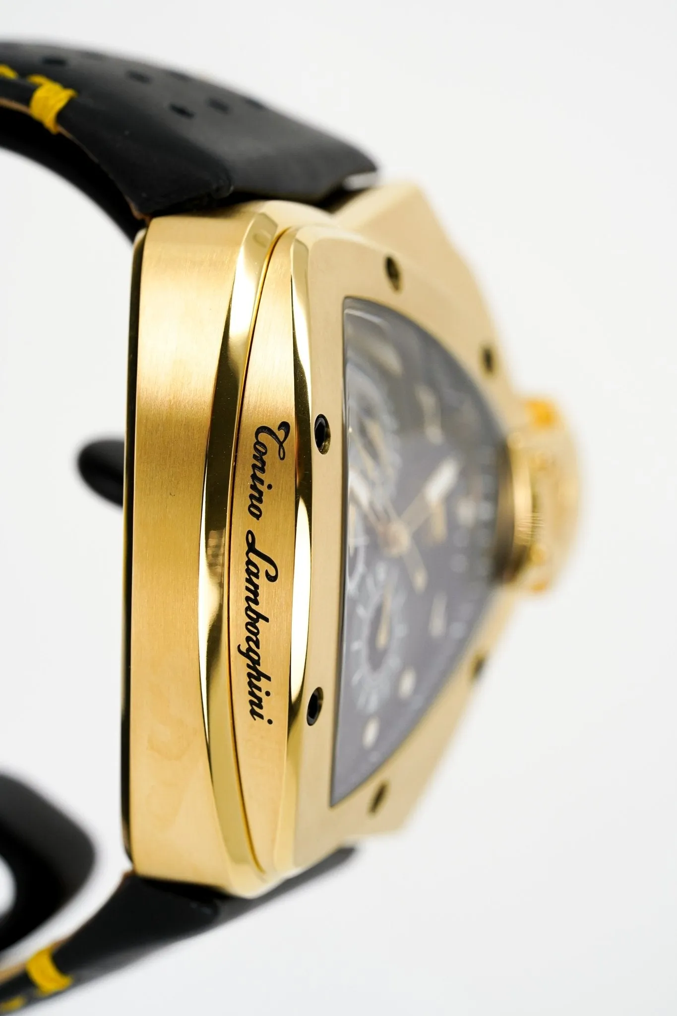 Tonino Lamborghini Men's Chronograph Watch Spyder Horizontal Yellow Gold T20SH-B