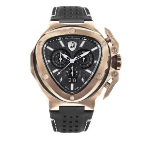 Tonino Lamborghini Men's Chronograph Watch Spyder X Rose Gold T9XD-RG