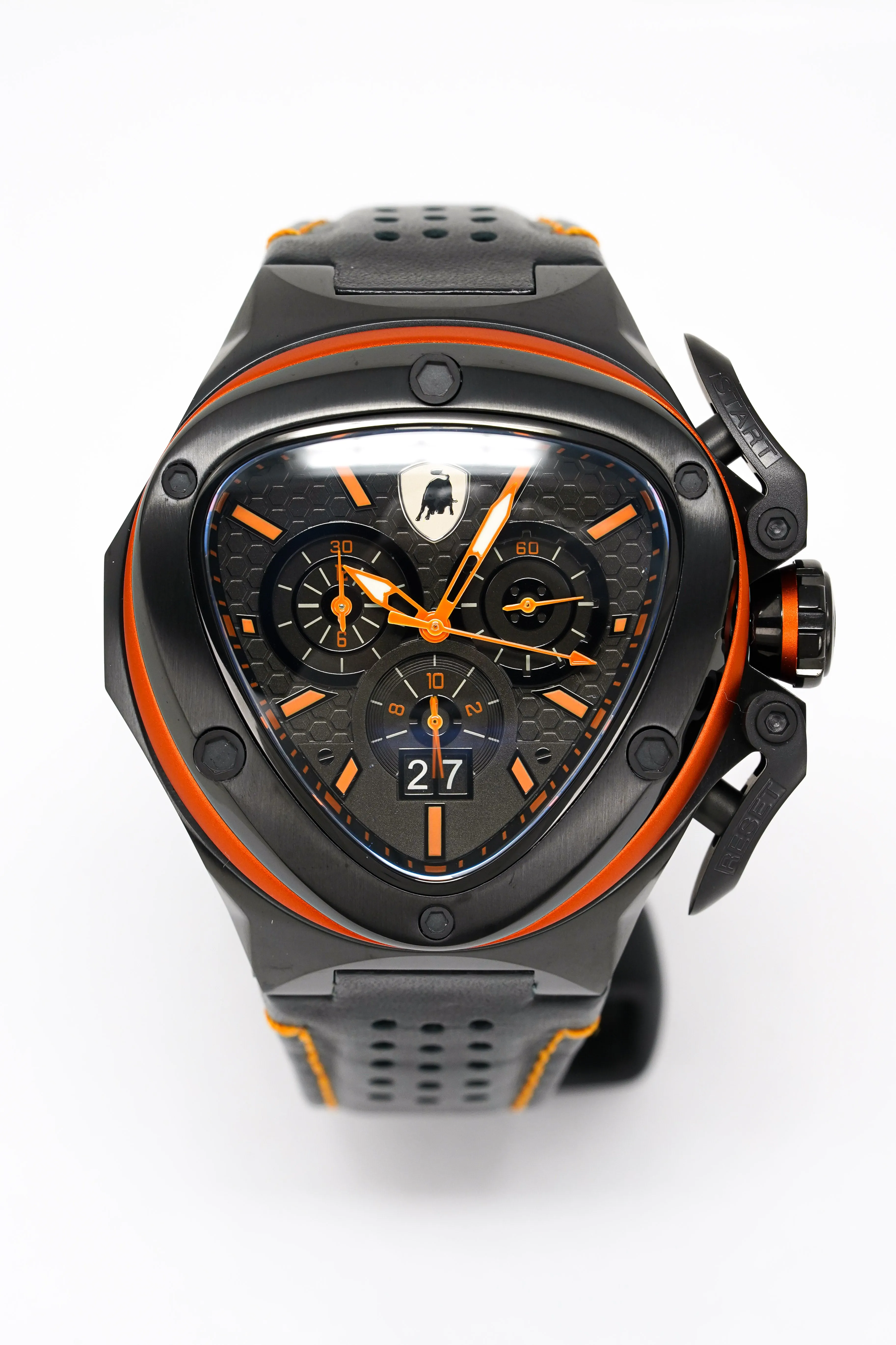 Tonino Lamborghini Spyder X Chronograph Orange Black PVD T9XB