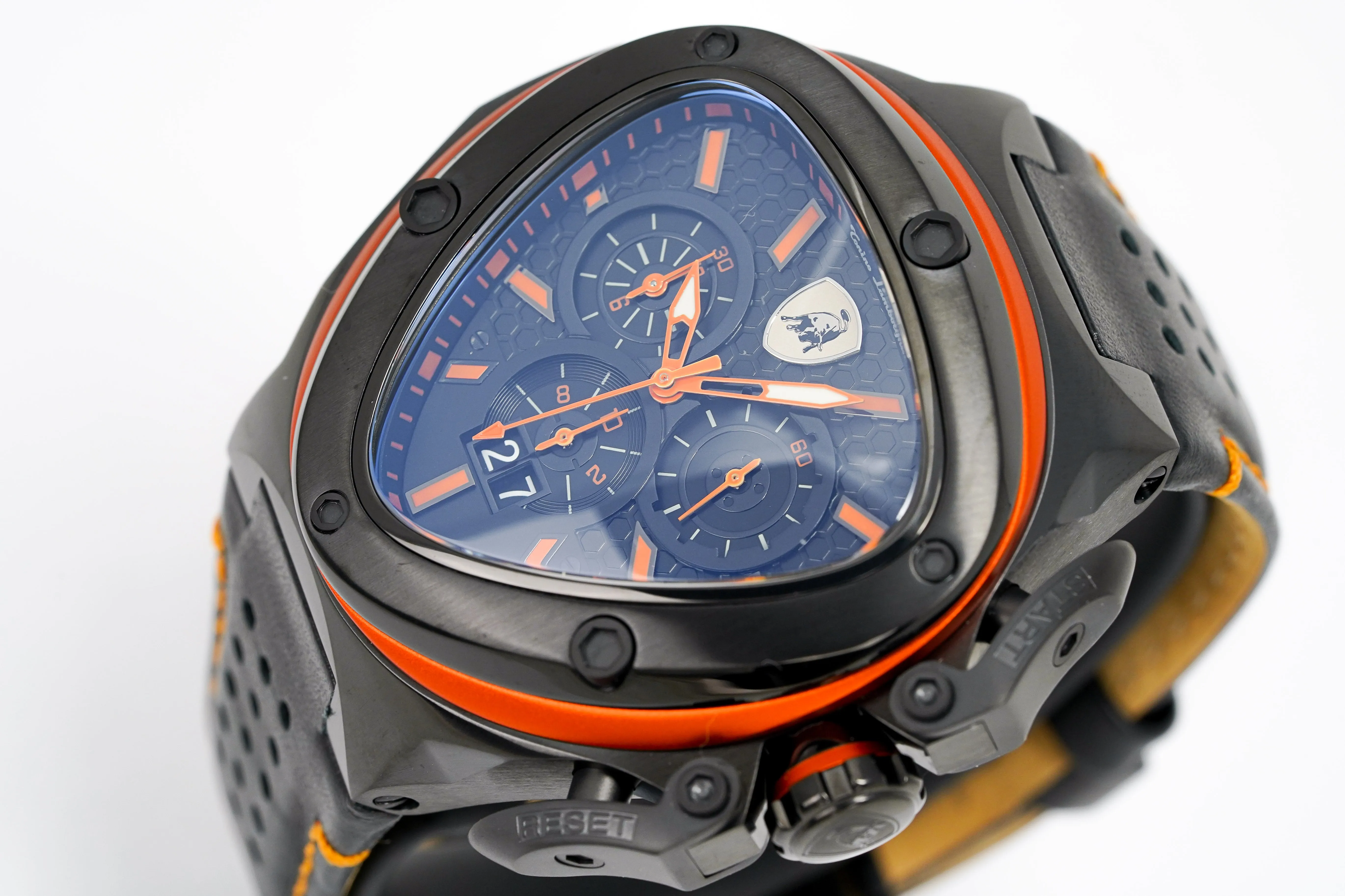 Tonino Lamborghini Spyder X Chronograph Orange Black PVD T9XB