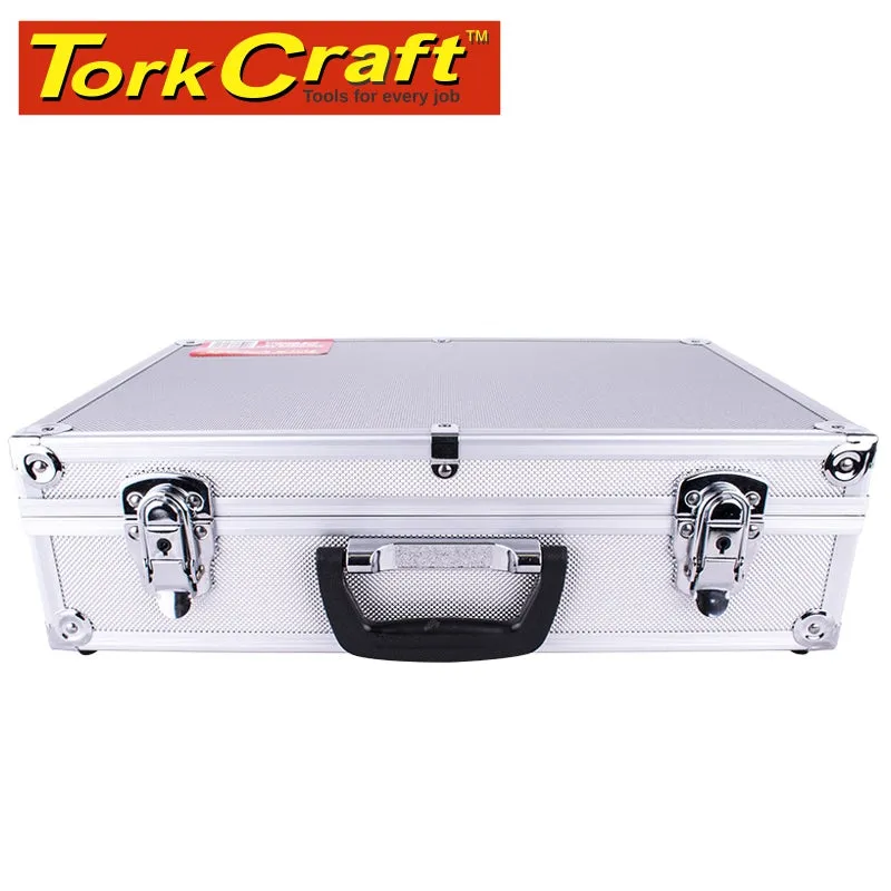 TORK CRAFT ALUMINIUM CASE 42.5 X 28.5 X 12 WITH 5 X DIVIDERS ALC002