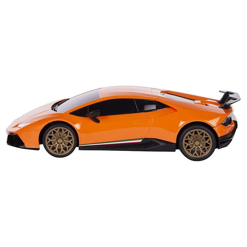 TurboS 1:24 Remote Controlled Lamborghini Huracan Licensed, Orange