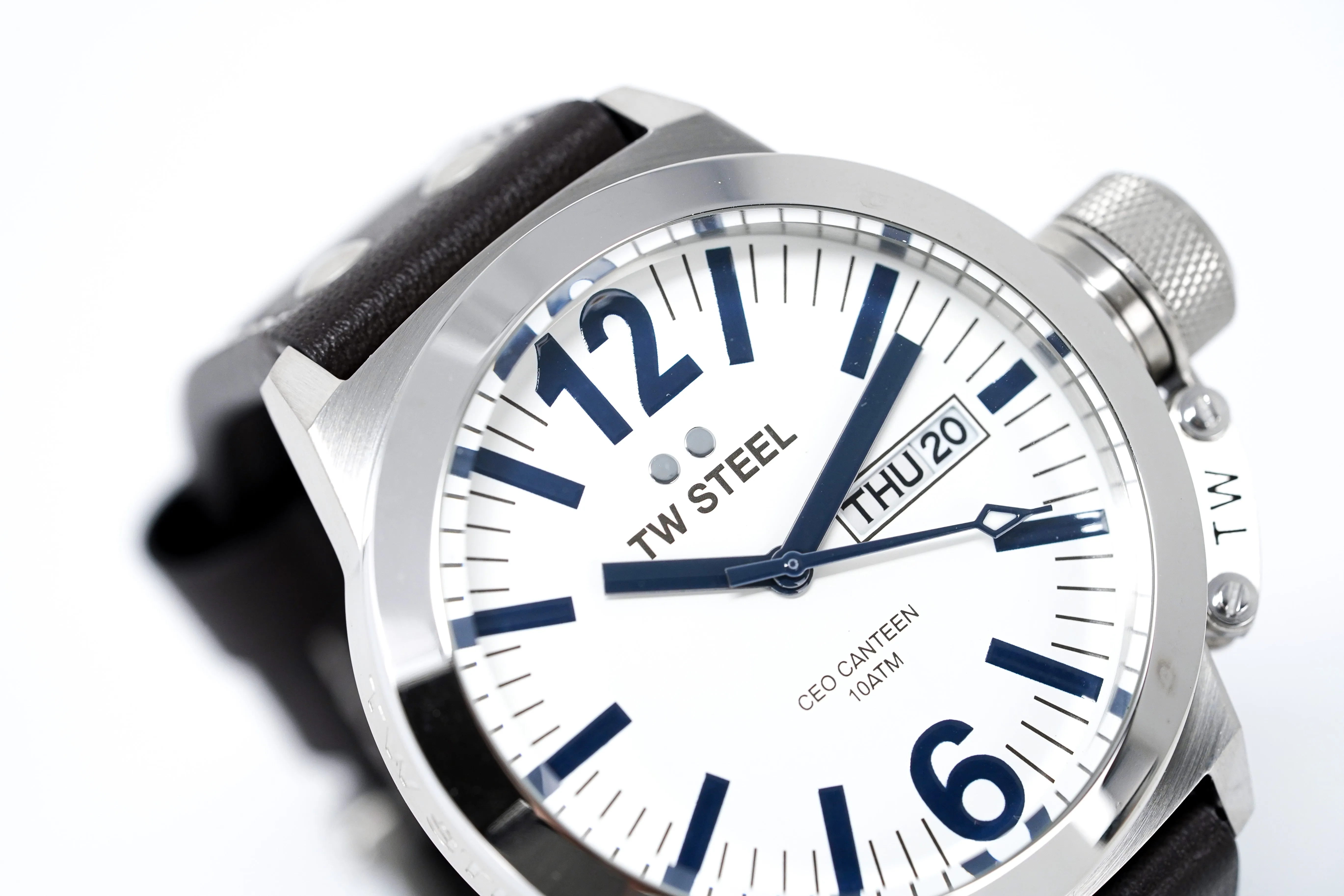 TW Steel Watch CEO Canteen White CE1005