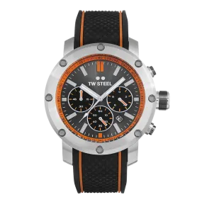 TW Steel Watch Grandeur Tech Chronograph Orange TS8