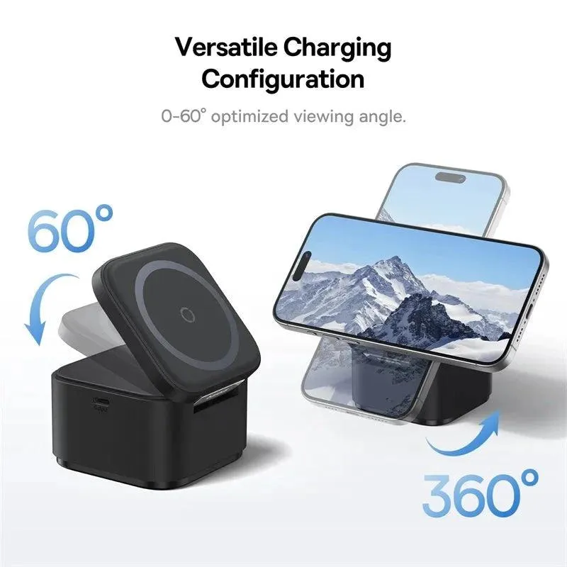 Ultimate 25W 2 in 1 IOS Magnetic Wireless Charger Stand Fast Charging