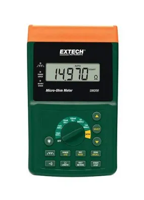 UM200 Extech Micro Ohmmeter New