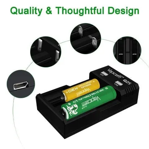 Vapcell Q2S Battery Charger