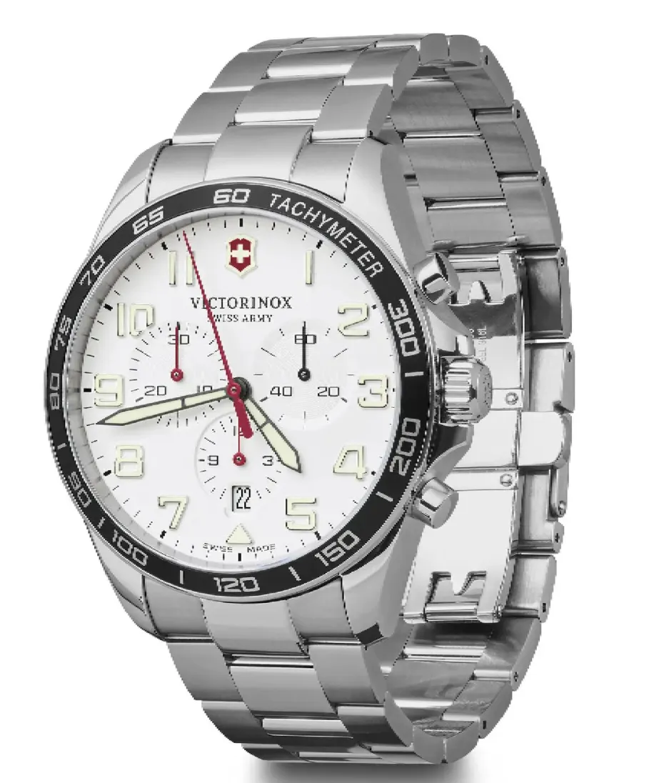 Victorinox Men's Watch Fieldforce Chronograph White  241856