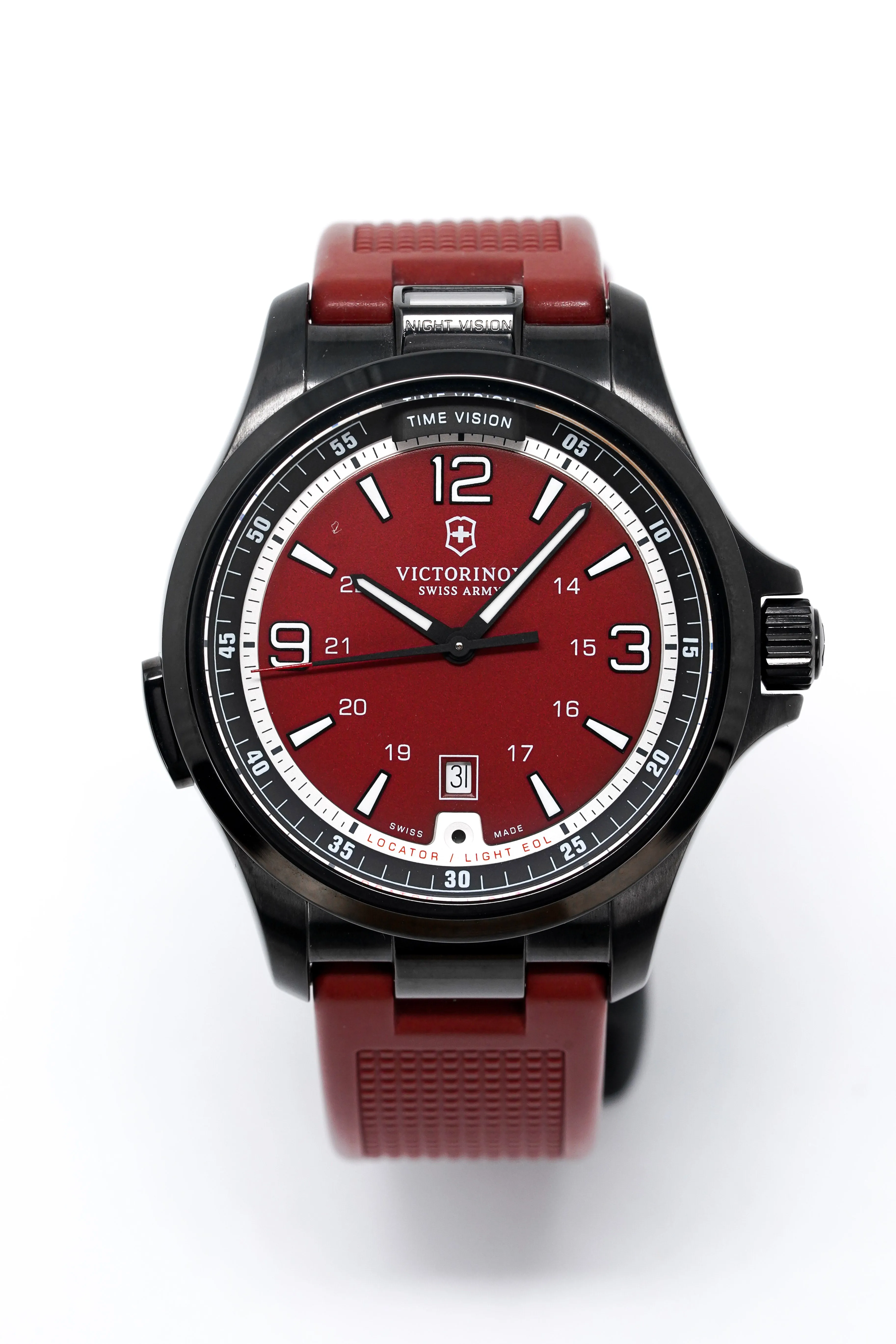 Victorinox Men's Watch Night Vision Red 241717