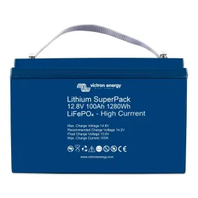 Victron High Current Lithium SuperPack Battery 12V 100Ah