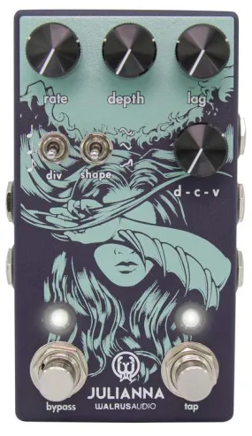 Walrus Julianna Deluxe Chorus Vibrato Effect Pedal