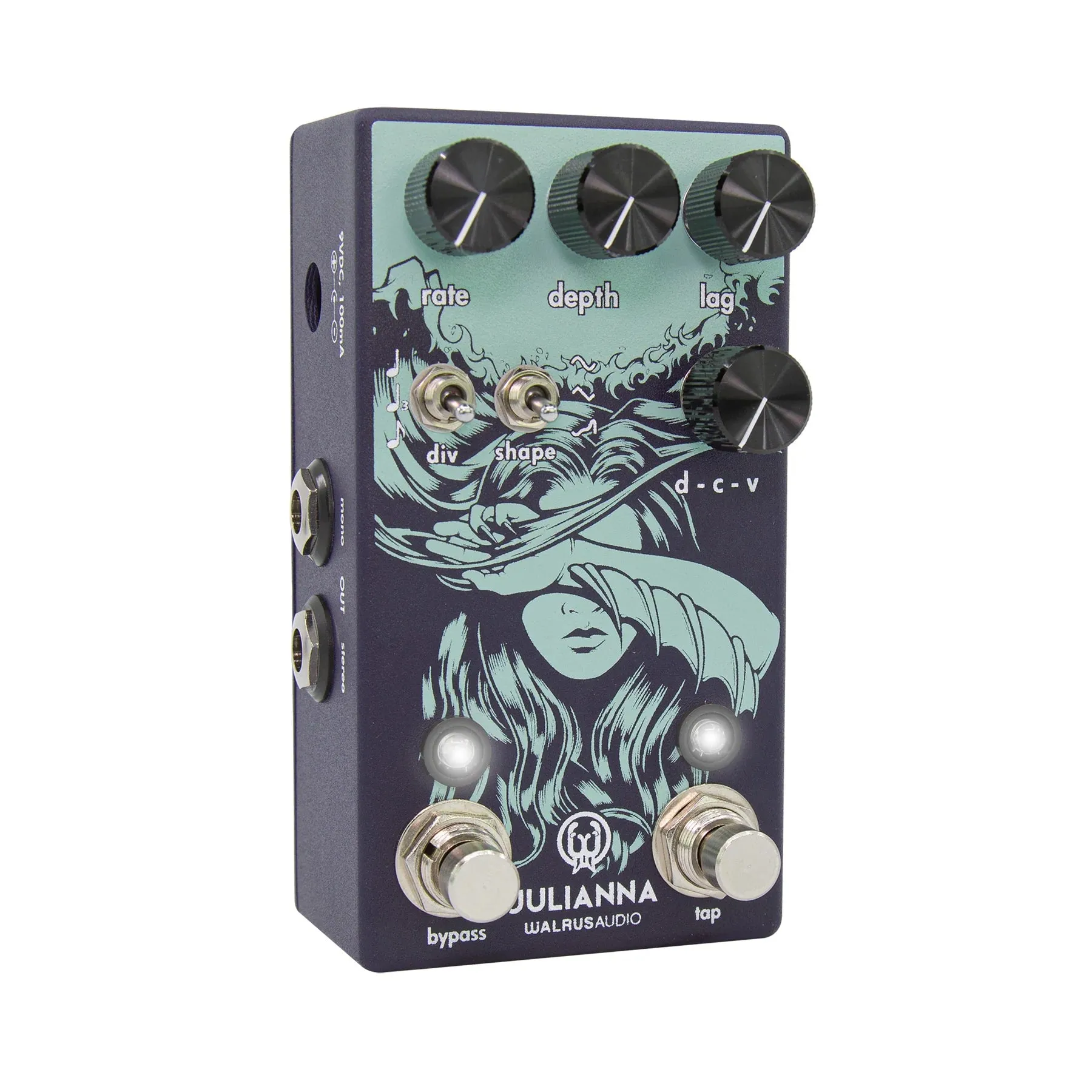 Walrus Julianna Deluxe Chorus Vibrato Effect Pedal