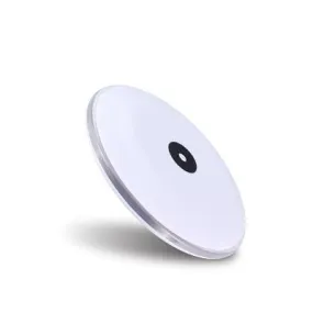 White Wireless Charger with LED Light