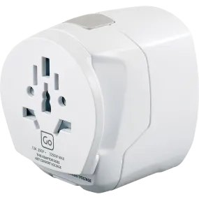 Worldwide Grounded Adaptor USB