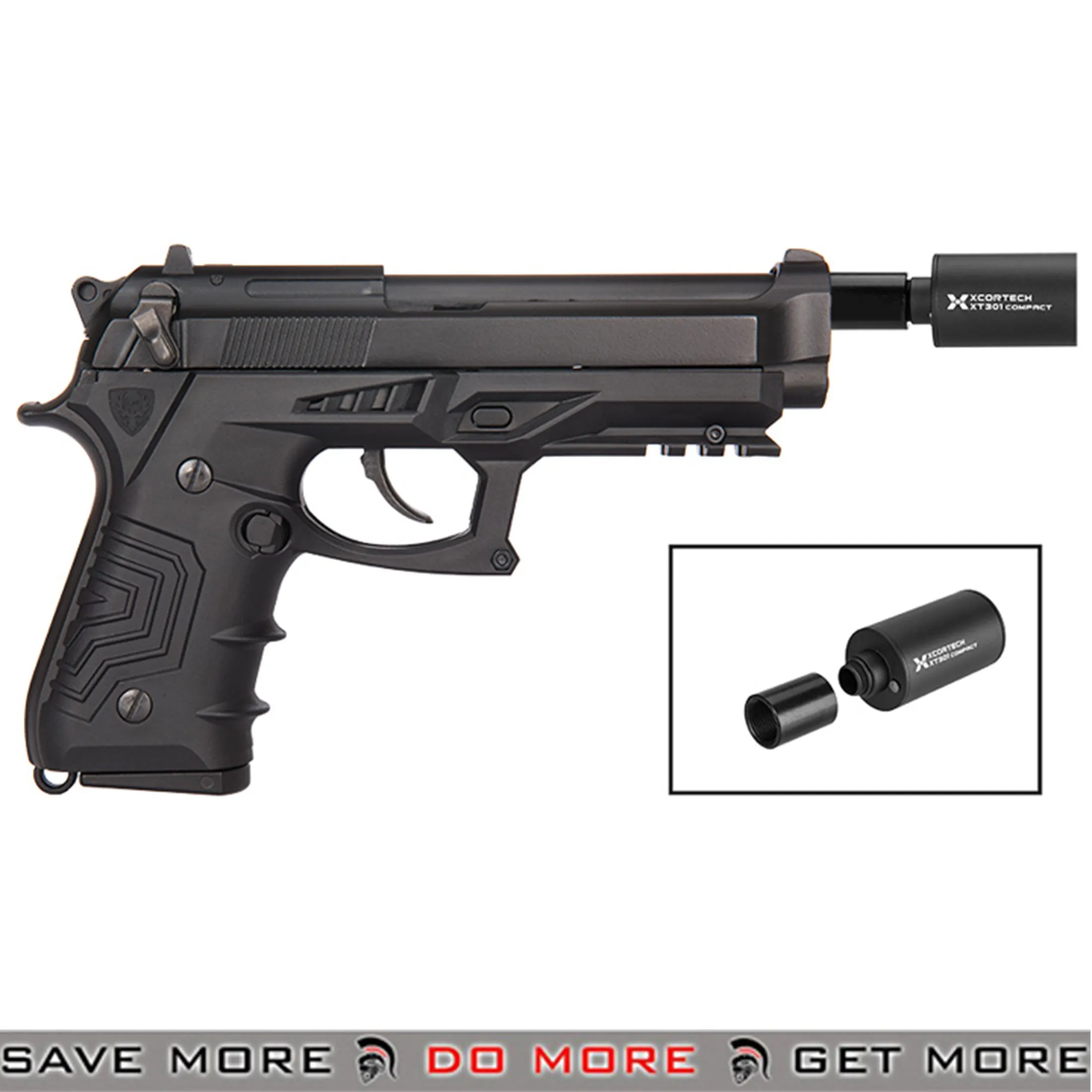 XCortech Compact 14mm CCW Airsoft Tracer Unit - XT301