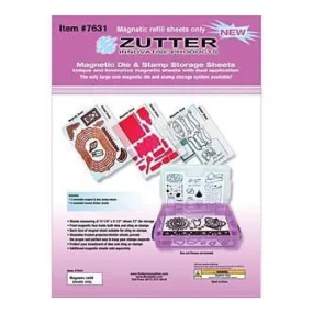 Zutter Magnet Sheets 3 Pack 3 Magnetic Sheets   3 Dividers